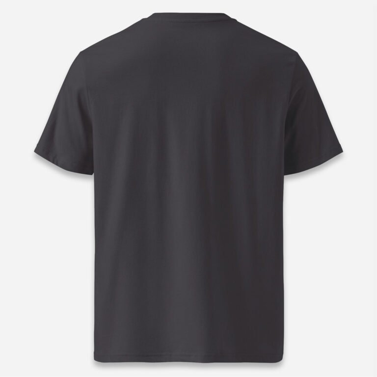 Camiseta antracita Obsett Classic espalda mujer dos (No logo)