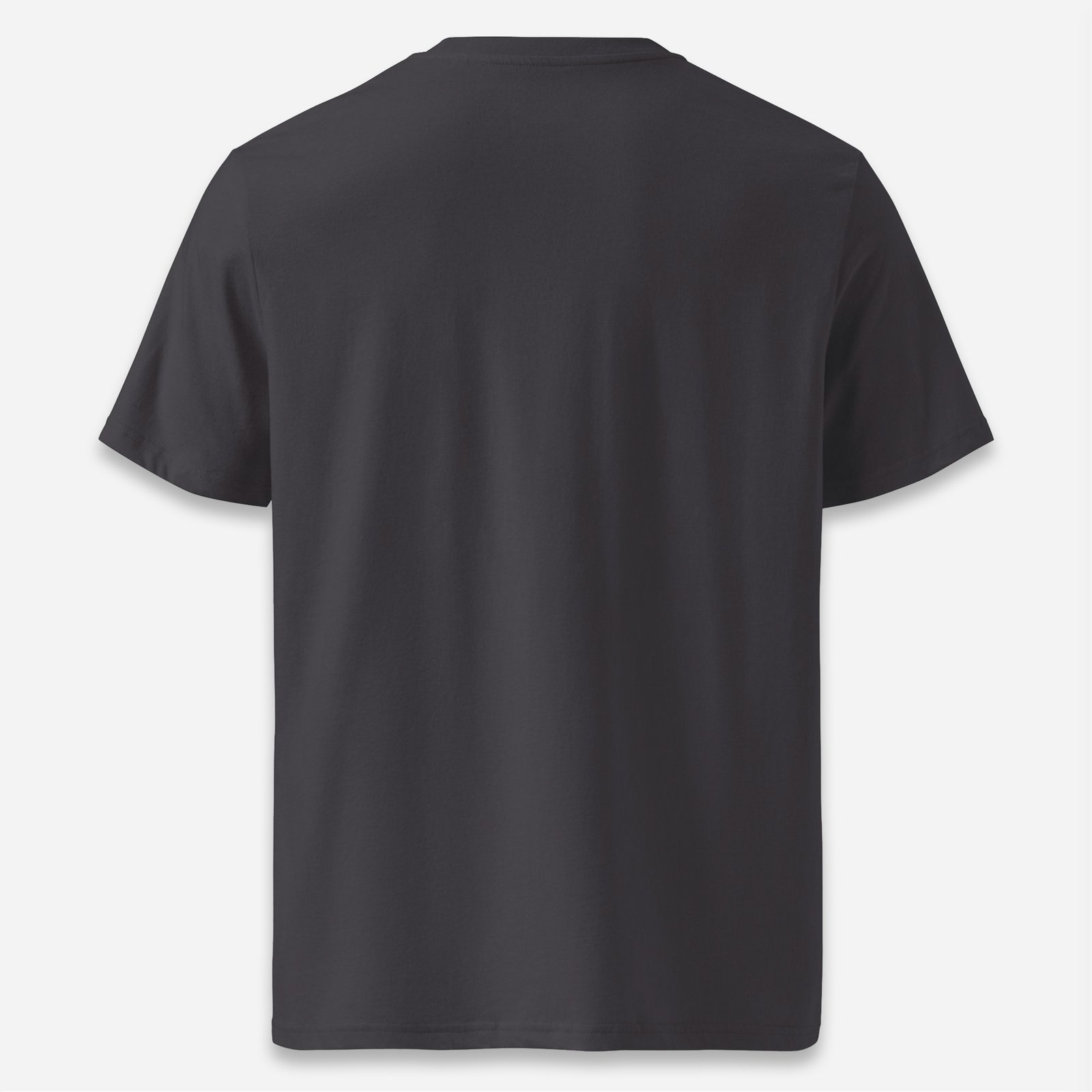 Camiseta antracita Obsett Classic espalda mujer dos (No logo)