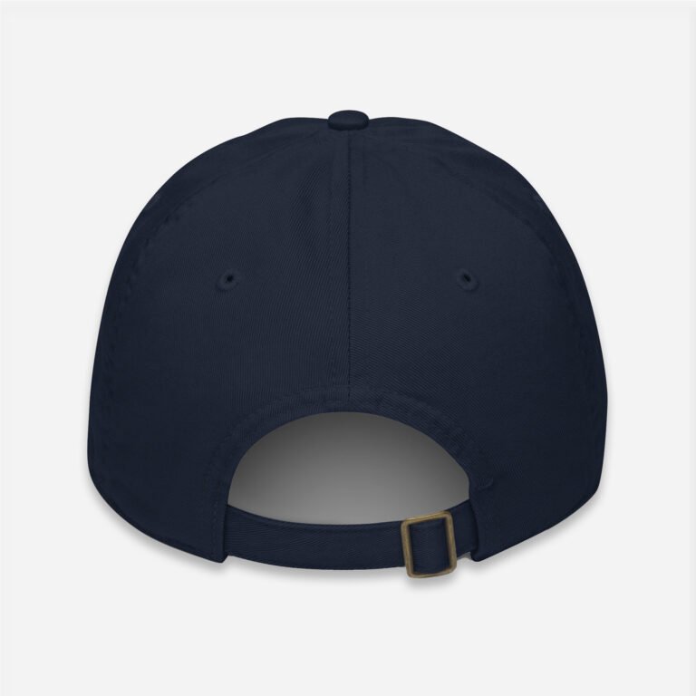 Loop Gorra marino estilo beisbol obsett classic bordado vista frontal (Logo blanco)