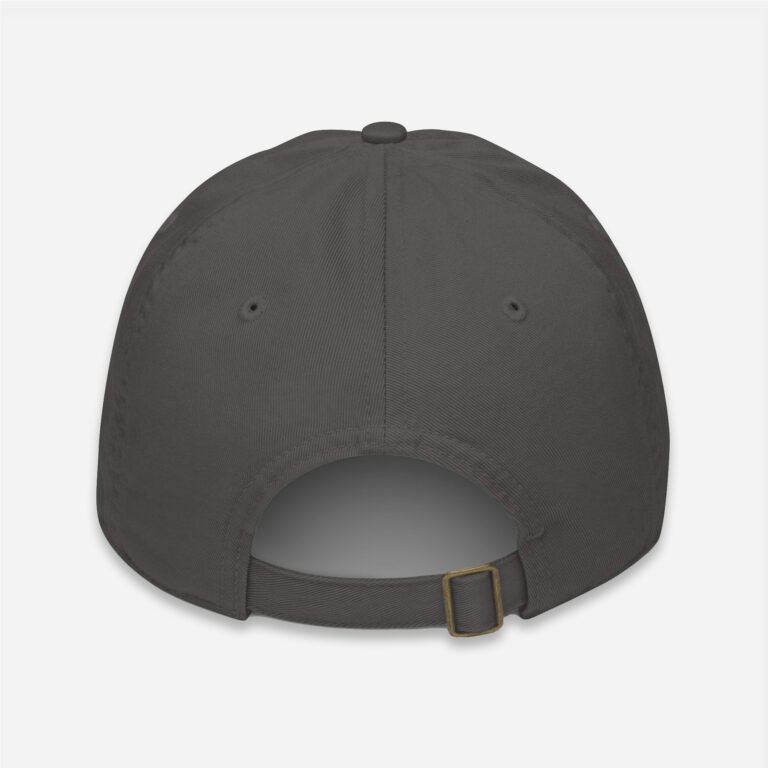 Loop Gorra gris estilo beisbol obsett classic bordado vista trasera (Logo blanco nombre)