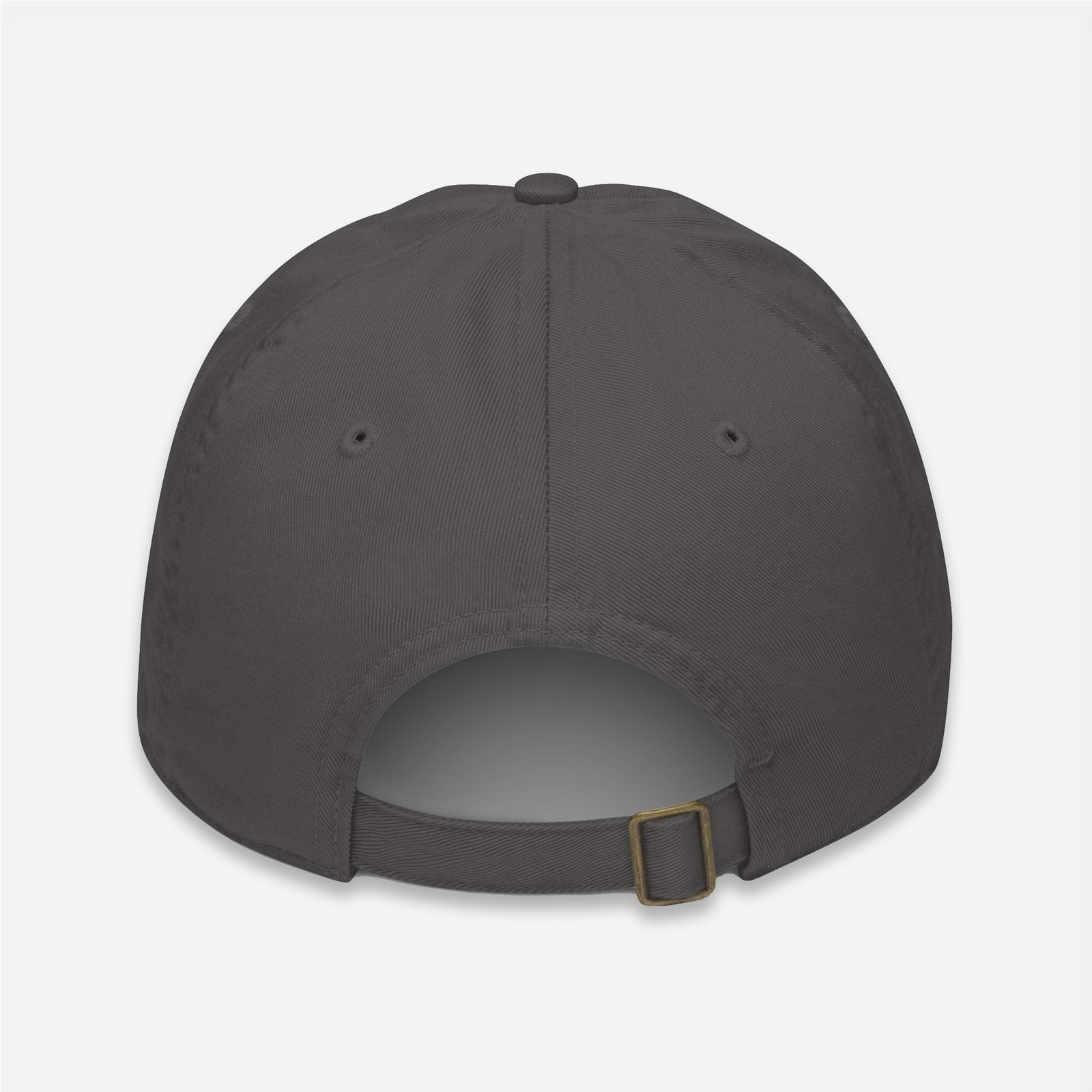 Loop Gorra gris estilo beisbol obsett classic bordado vista trasera (Logo blanco nombre)