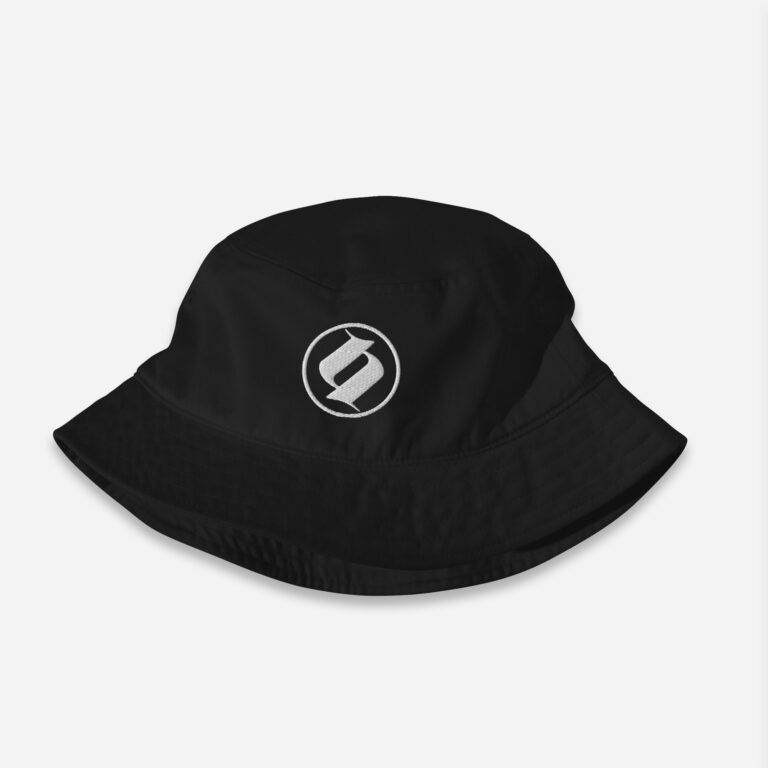Loop Gorro negro de verano obsett classic vista frtonal (Logo)