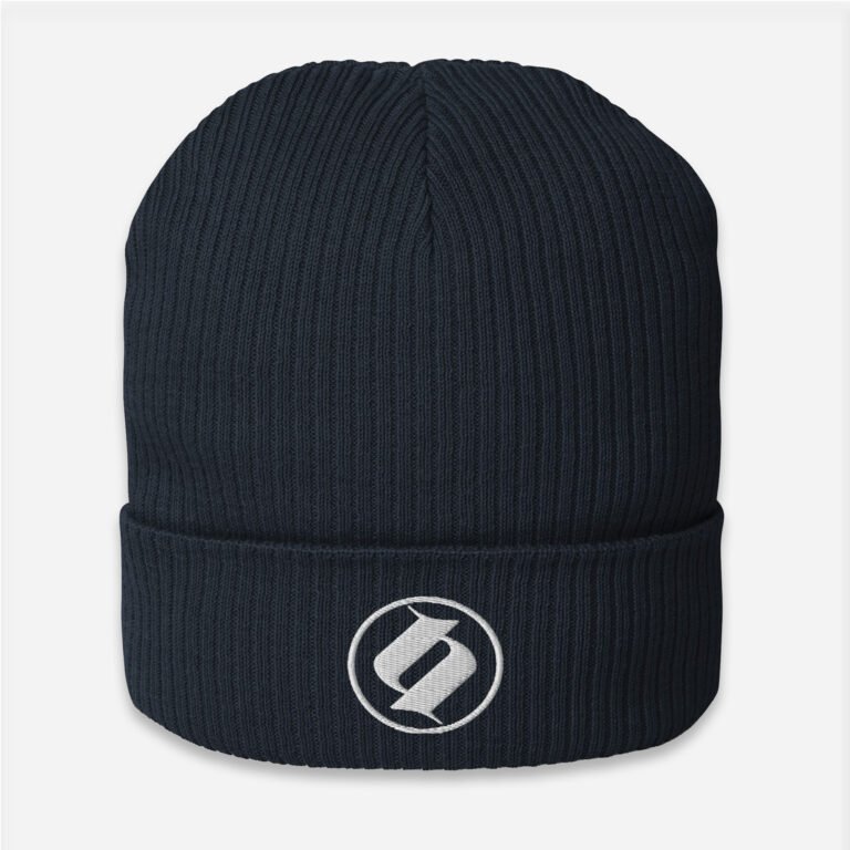 Loop Gorro de invierno marino obsett classic vista frontal (Logo blanco)