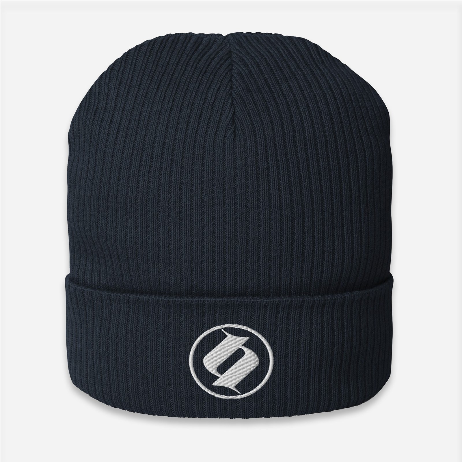 Loop Gorro de invierno marino obsett classic vista frontal (Logo blanco)