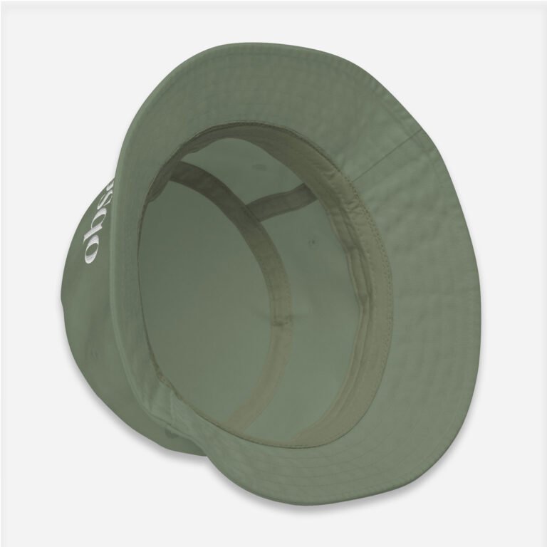 Loop Gorro verde de verano obsett classic vista frtonal (Logo nombre)