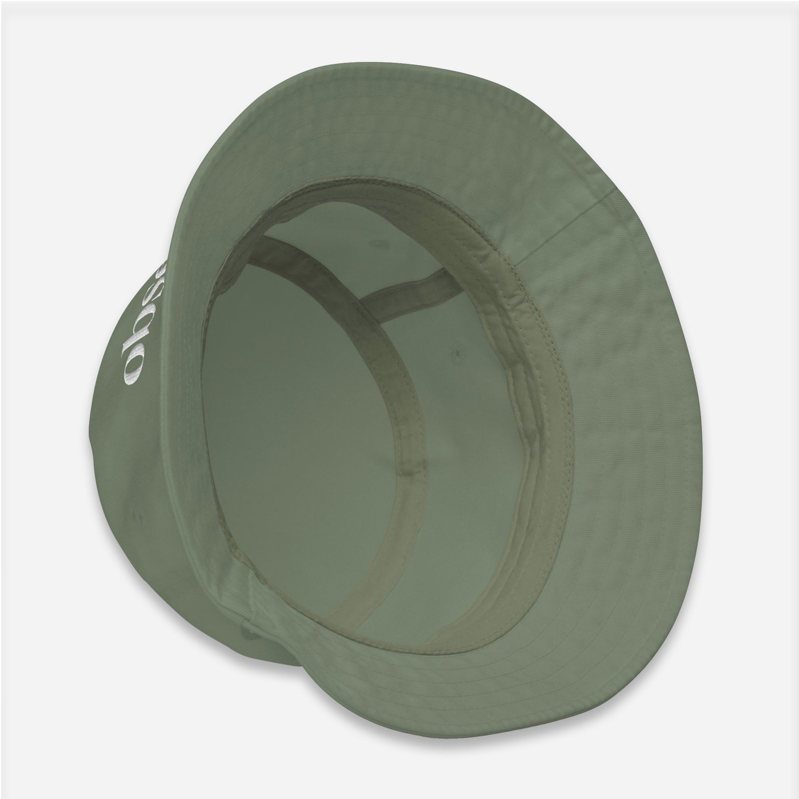 Loop Gorro verde de verano obsett classic vista frtonal (Logo nombre)
